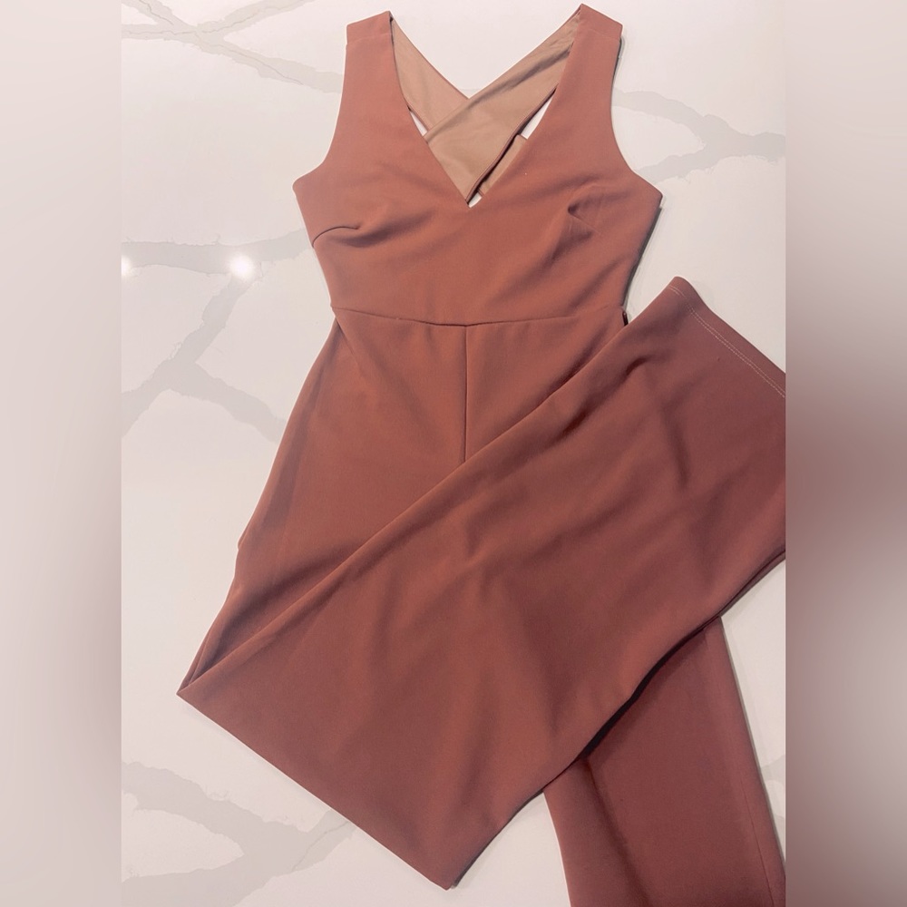 Coral jumpsuit size small